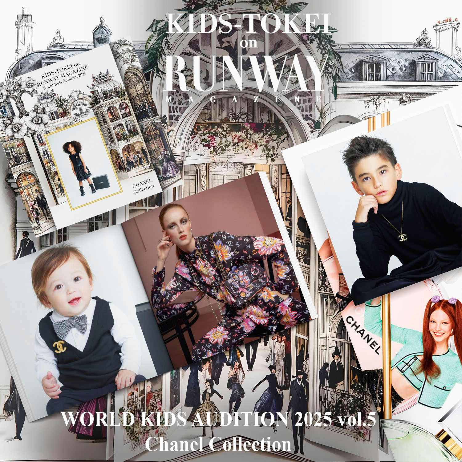 World Kids Audition 2025 – Chanel Collection on RUNWAYMAGAZINE image 1